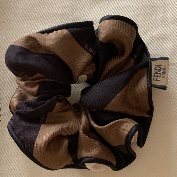 Authentic Fendi Silk Scrunchie - Picture 2 of 7
